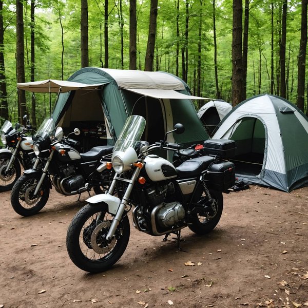 Guide Ultime pour Organiser des Vacances Moto en Groupe avec Camping à Royan